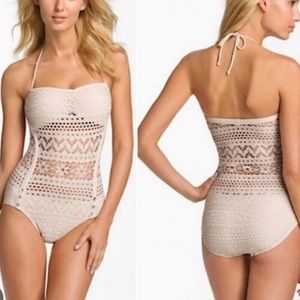 Robin Piccone size 10 crotchet one piece